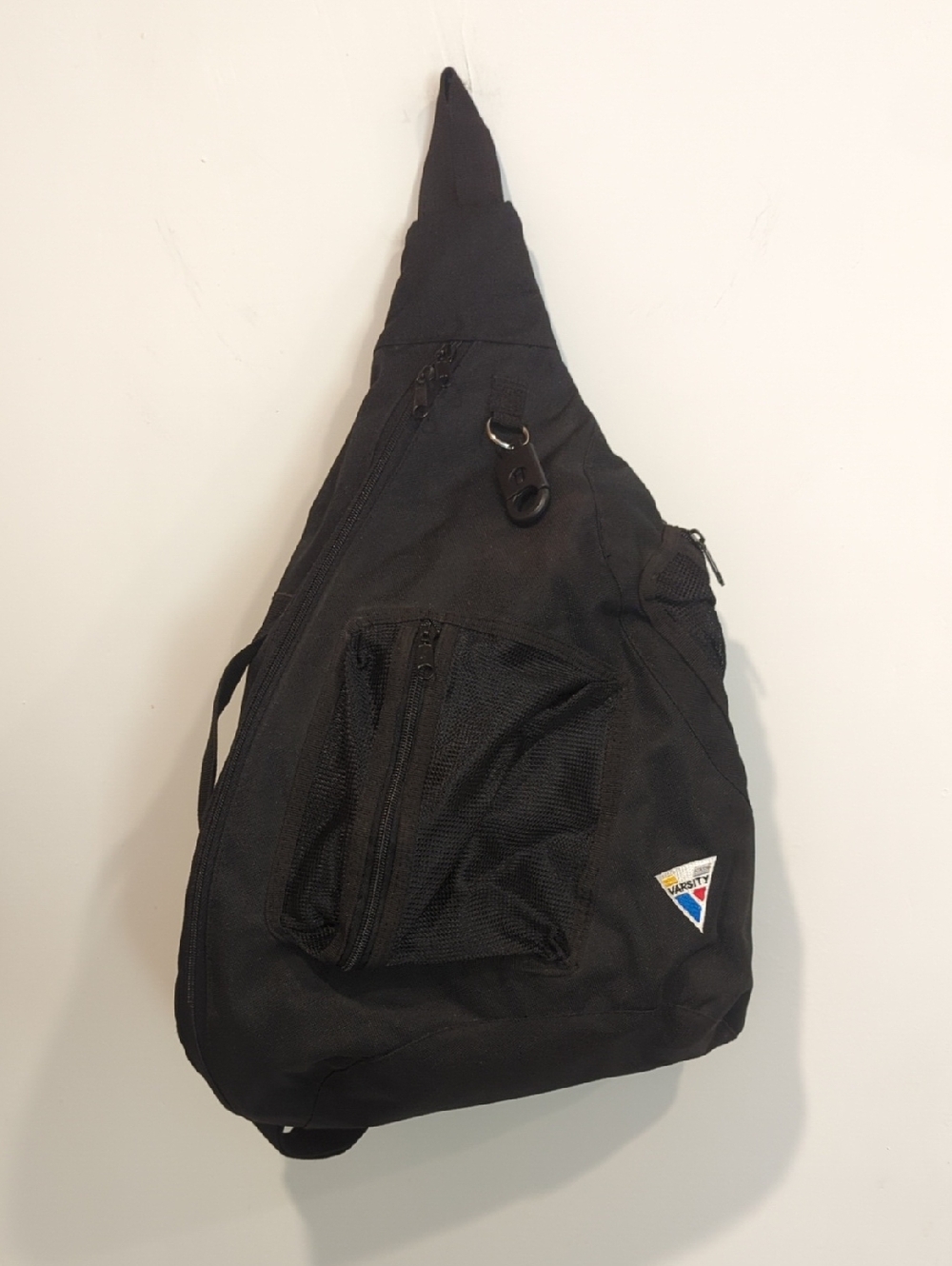 Varsity Y2K One Shoulder Strap Backpack